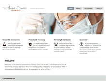 Tablet Screenshot of aniviaswiss.com